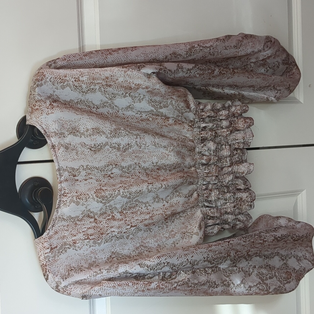 Fate Python Print Blouse - Picture 5 of 6